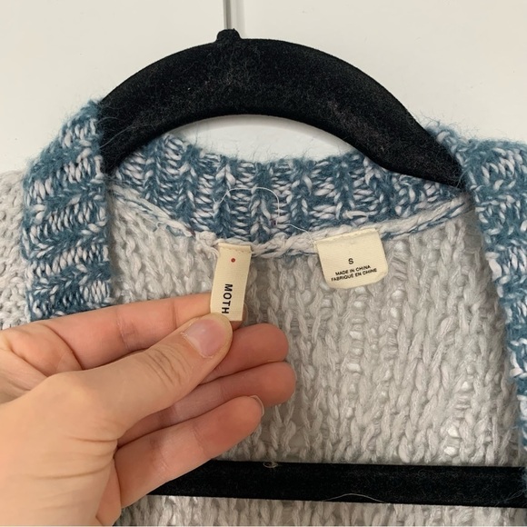 Moth Anthropologie ombré knit long cardigan - Picture 4 of 8